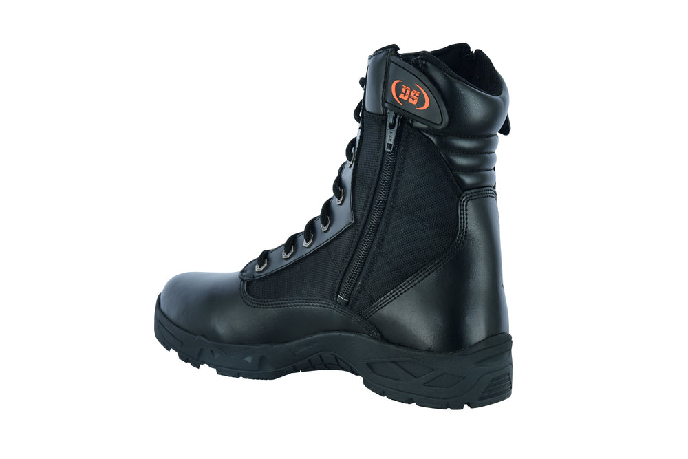 Trailstomp Men's 9" Black Motorcycle Boots Men's Footwear Renegade Classics