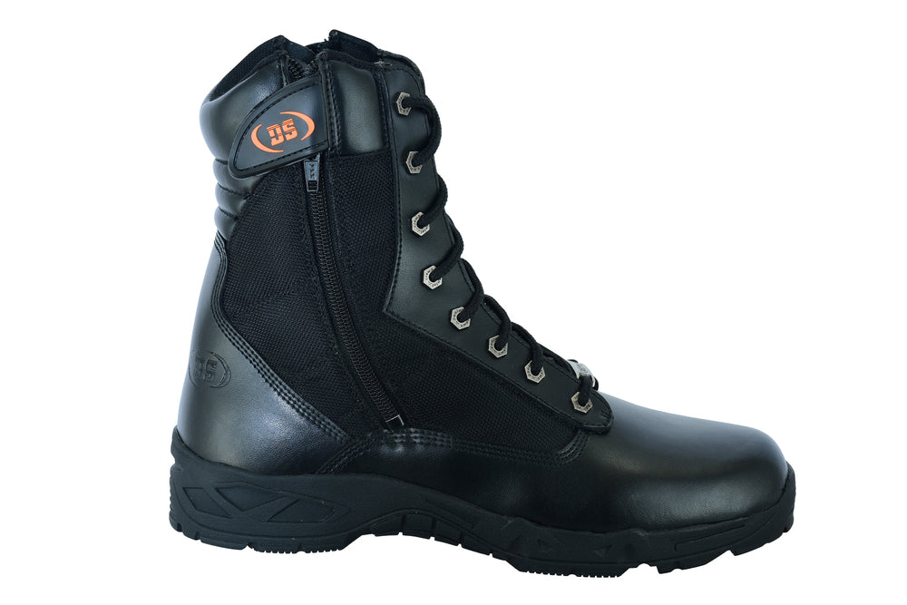 Trailstomp Men's 9" Black Motorcycle Boots Men's Footwear Renegade Classics