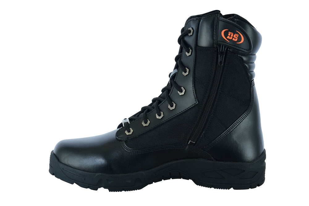 Trailstomp Men's 9" Black Motorcycle Boots Men's Footwear Renegade Classics