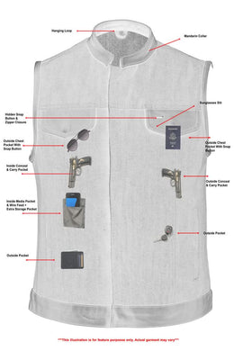 Broken Blue womens denim vest Women's Denim Vests Renegade Classics