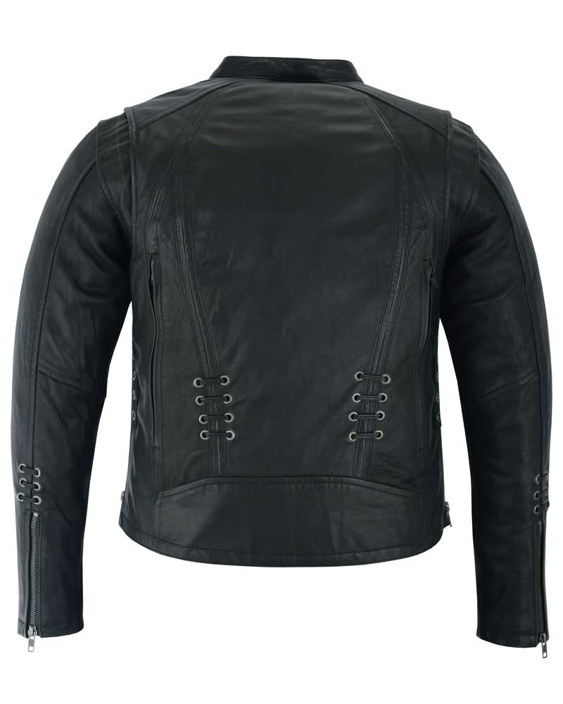 Rose Grace Women's Leather Motorcycle Jacket Women's Leather Jackets Renegade Classics